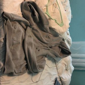 Grey champions hoodie